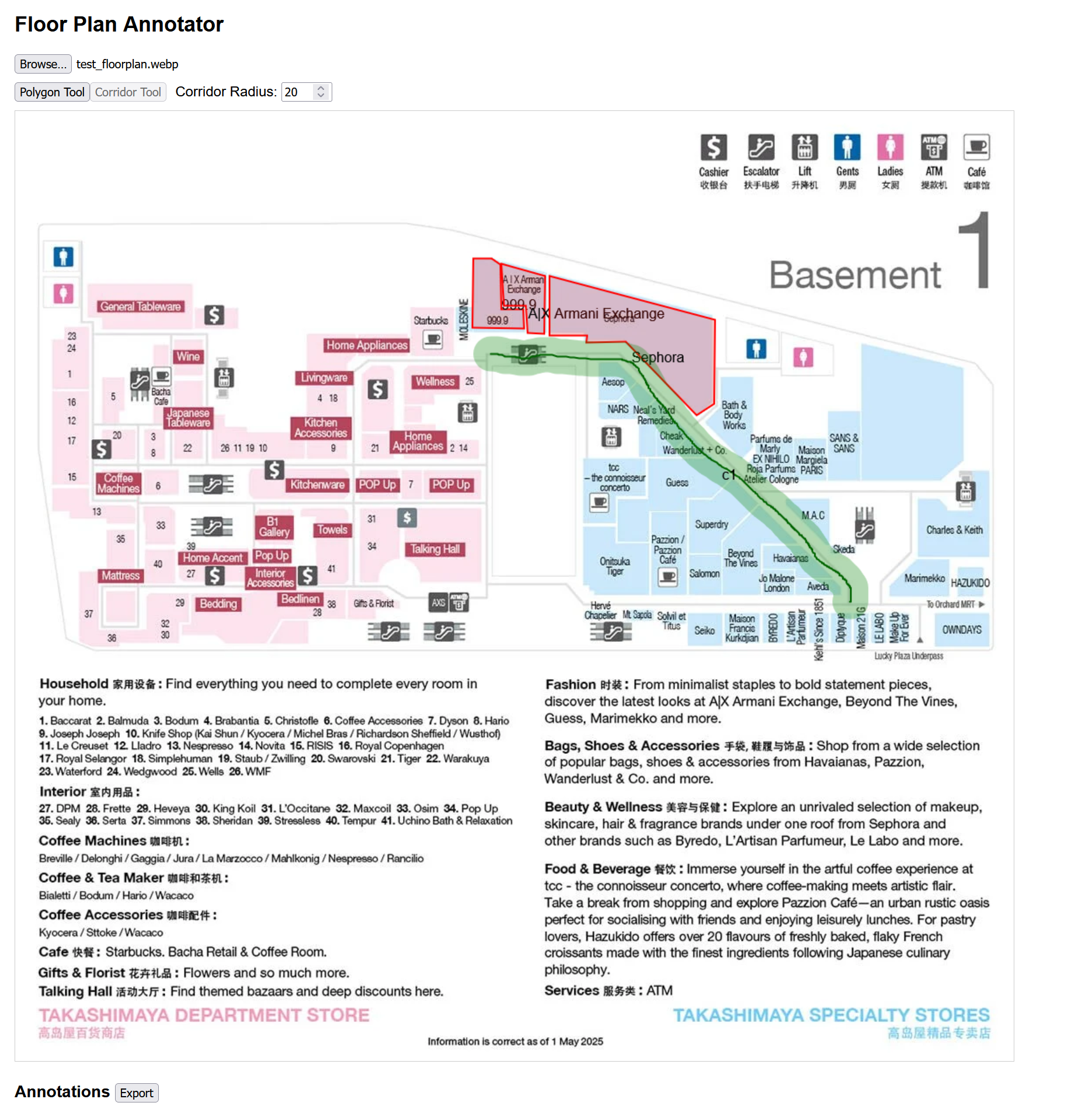 floorplan annotation tool